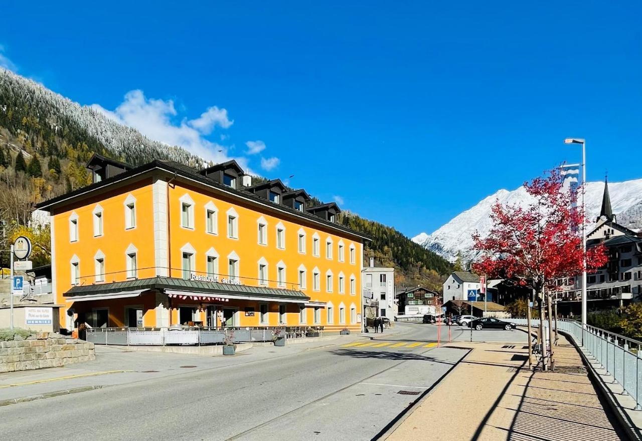 Boutique Und Bier Hotel Des Alpes 费施 外观 照片