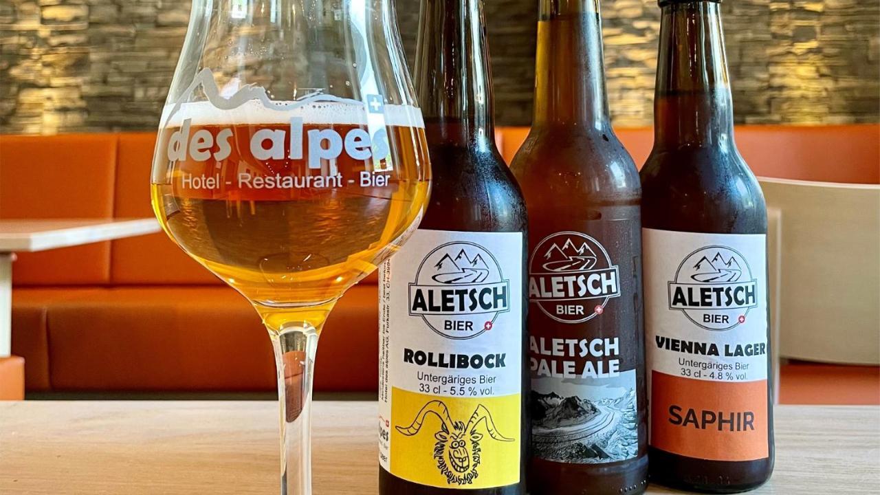 Boutique Und Bier Hotel Des Alpes 费施 外观 照片