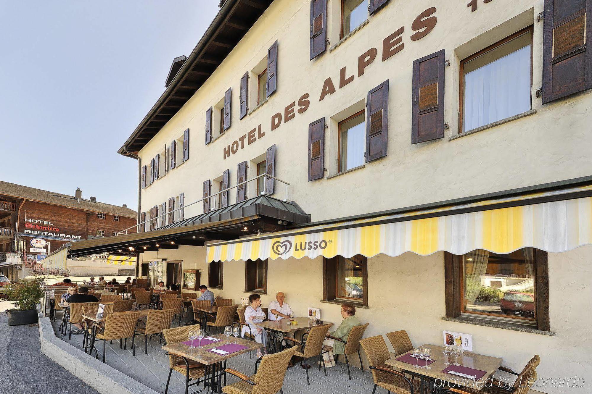 Boutique Und Bier Hotel Des Alpes 费施 外观 照片